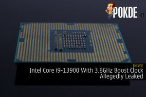 Intel Core i9-13900 With 3.8GHz Boost Clock Allegedly Leaked