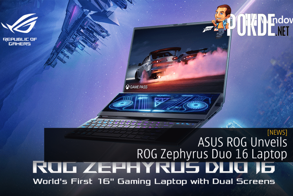 ASUS ROG Unveils ROG Zephyrus Duo 16 Laptop