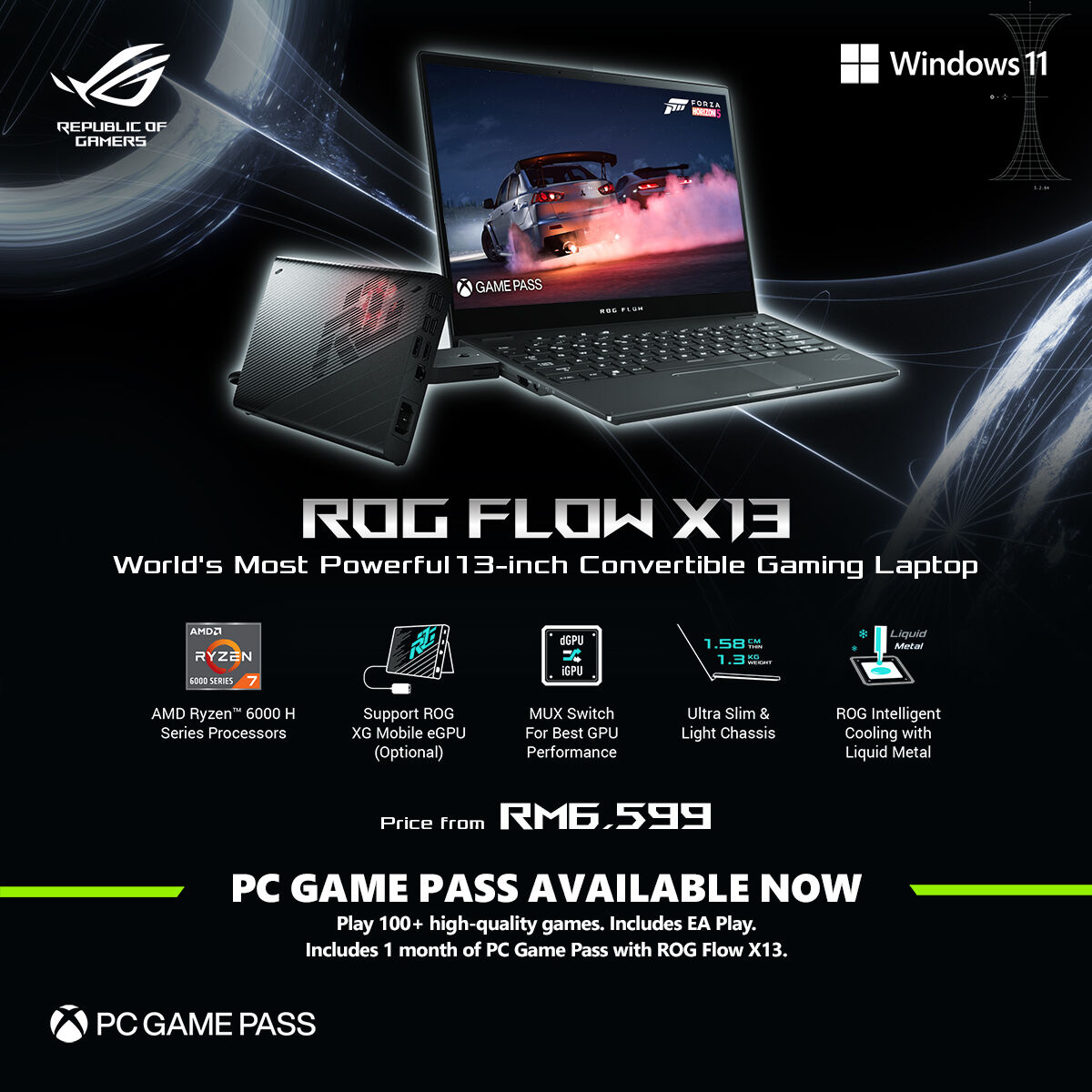 ASUS ROG Launches the ROG Flow X13 Laptop