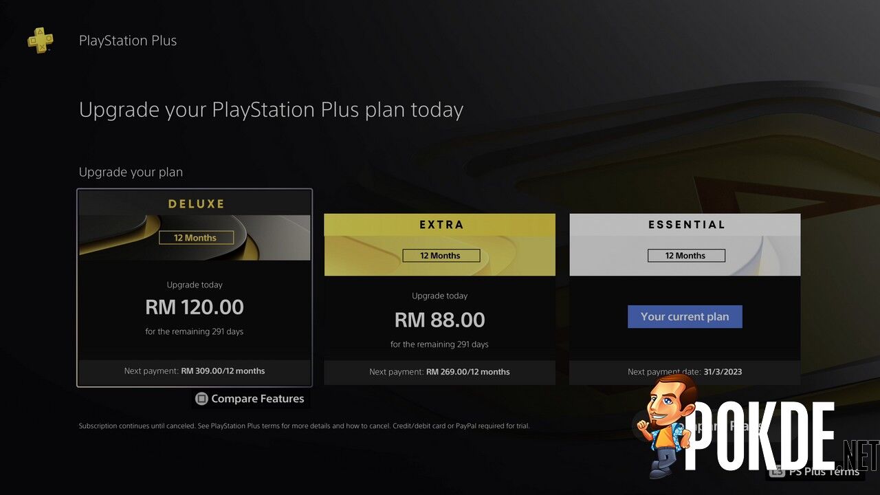 The new Playstation Plus is out in Malaysia, here's how to upgrade