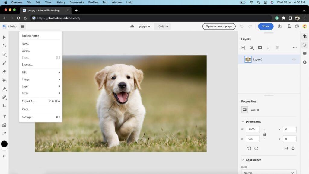 Adobe Testing New Web-Based Photoshop and It's FREE