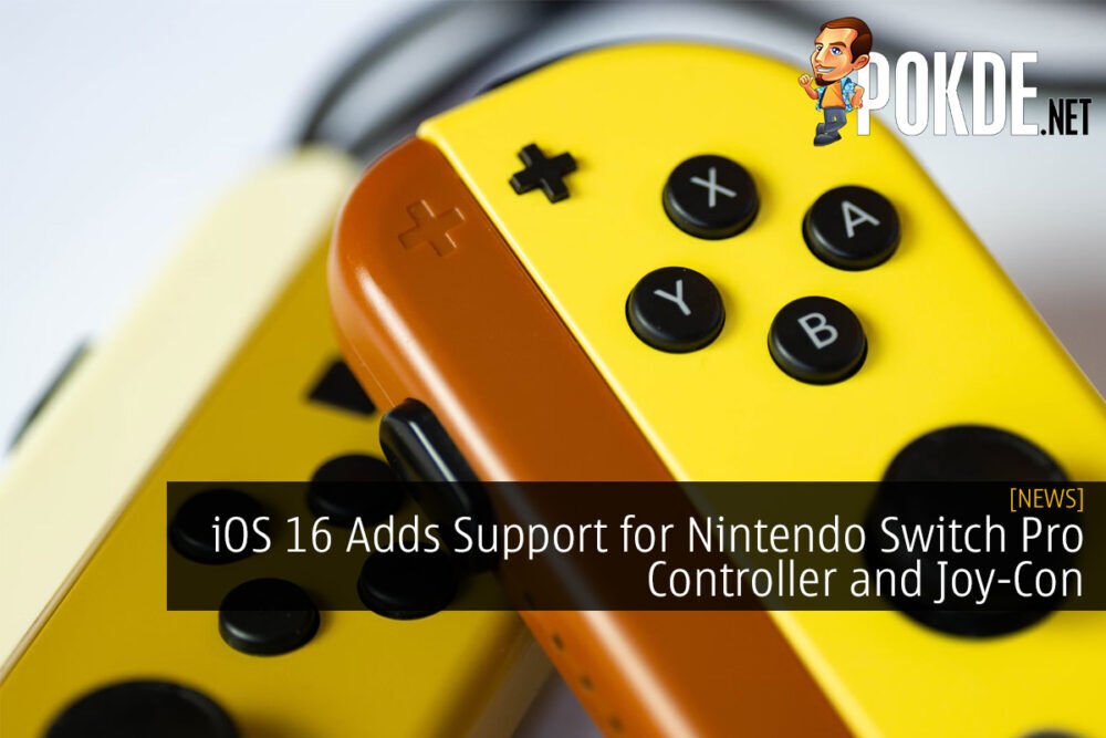 iOS 16 Adds Support for Nintendo Switch Pro Controller and Joy-Con 27
