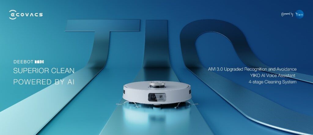 ECOVACS Launches AI-Powered DEEBOT T10 Robotic Vacuum Cleaner