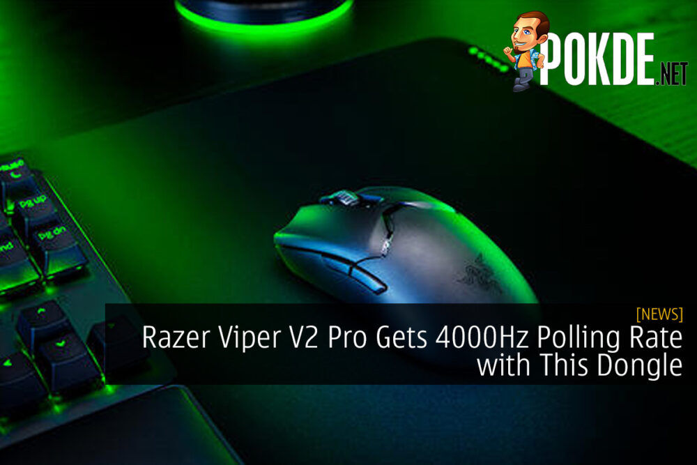 Razer Viper V2 Pro Gets 4000Hz Polling Rate with This Dongle