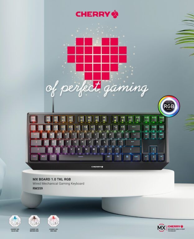 The Affordable CHERRY MX1.0 TKL is Here in Malaysia 20