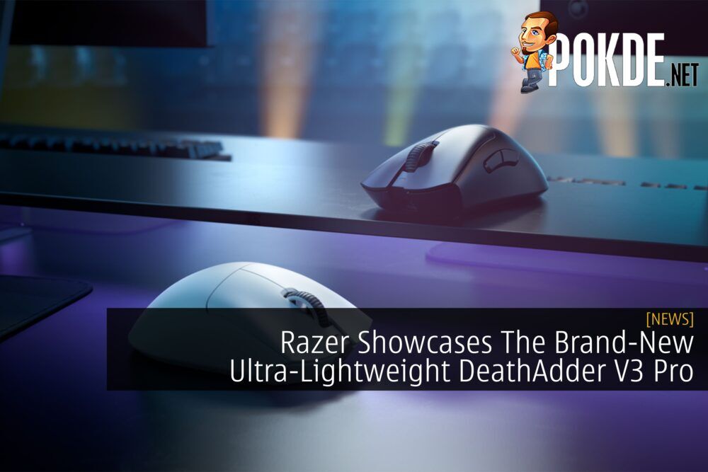 Razer Showcases The Brand-New Ultra-Lightweight DeathAdder V3 Pro