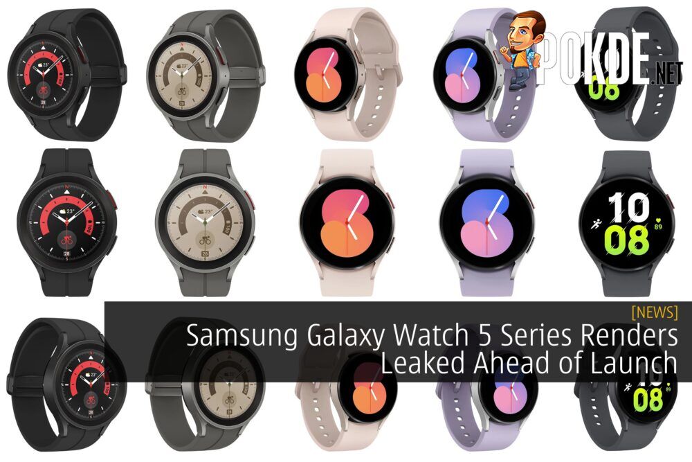 Samsung Galaxy Watch 5 Series Renders Leaked Ahead of Launch