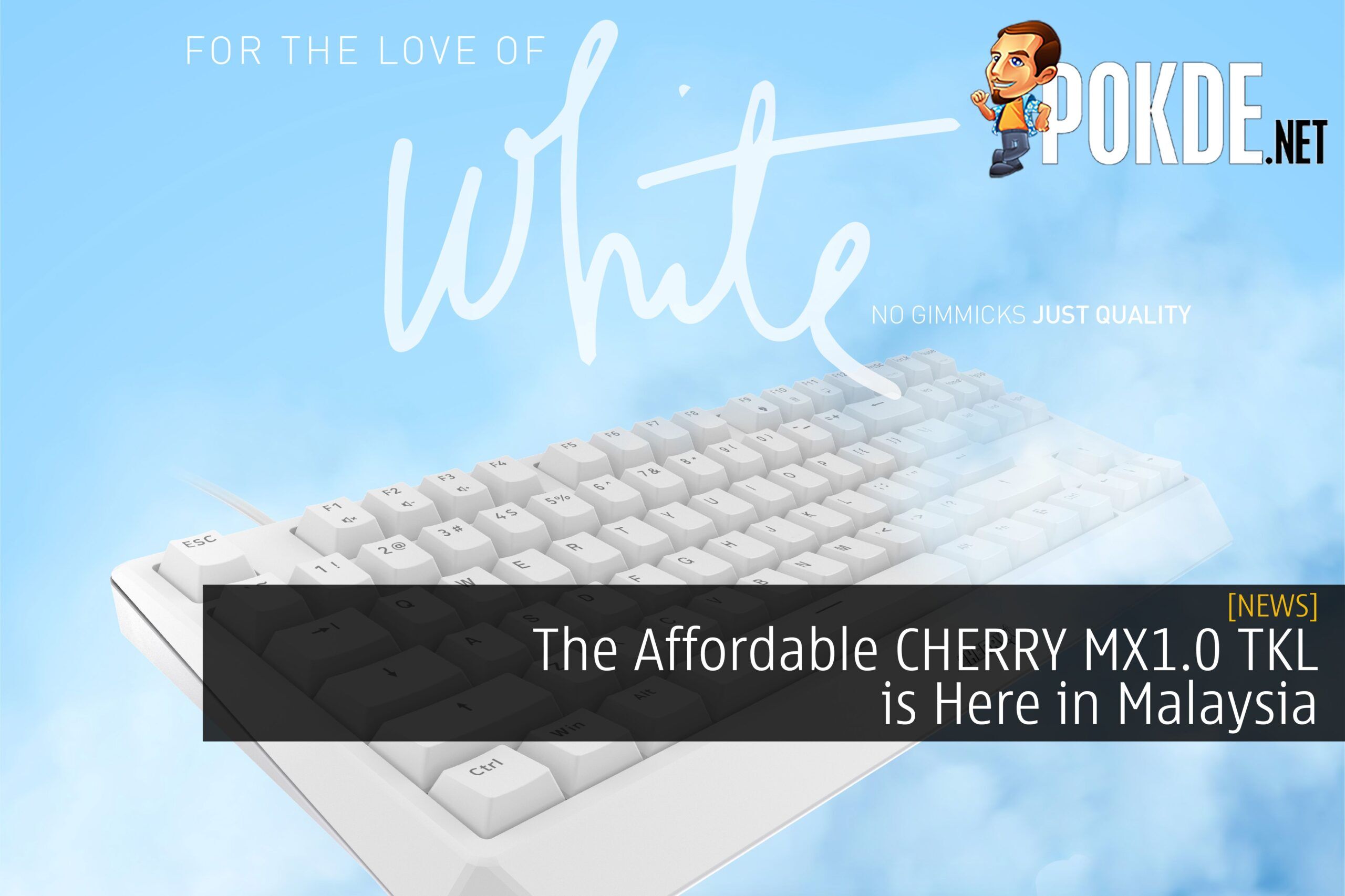 The Affordable CHERRY MX1.0 TKL is Here in Malaysia