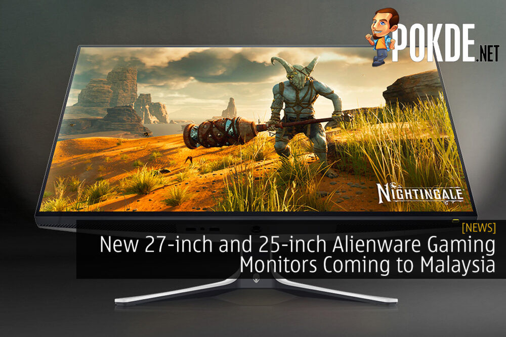 New 27-inch and 25-inch Alienware Gaming Monitors Coming to Malaysia