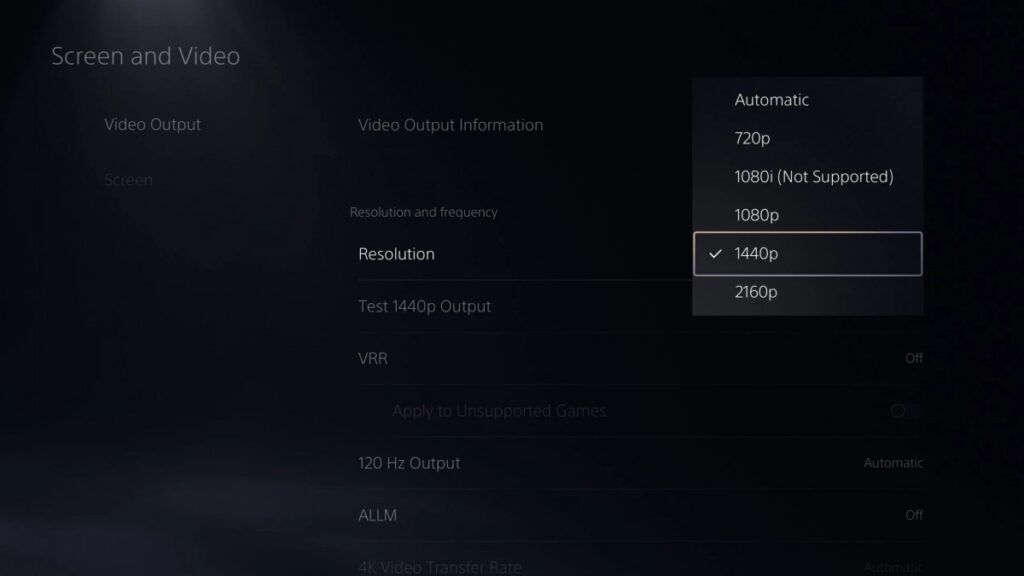 Sony PlayStation 5 Finally Gets 1440p Support