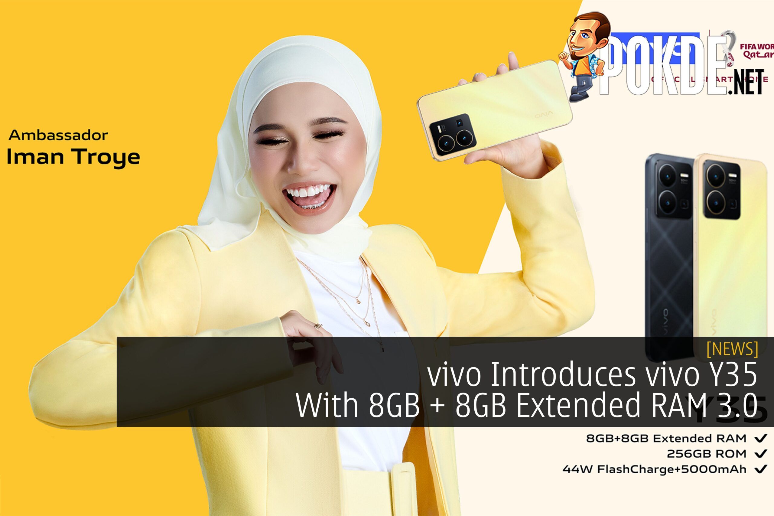 vivo Introduces vivo Y35 With 8GB + 8GB Extended RAM 3.0