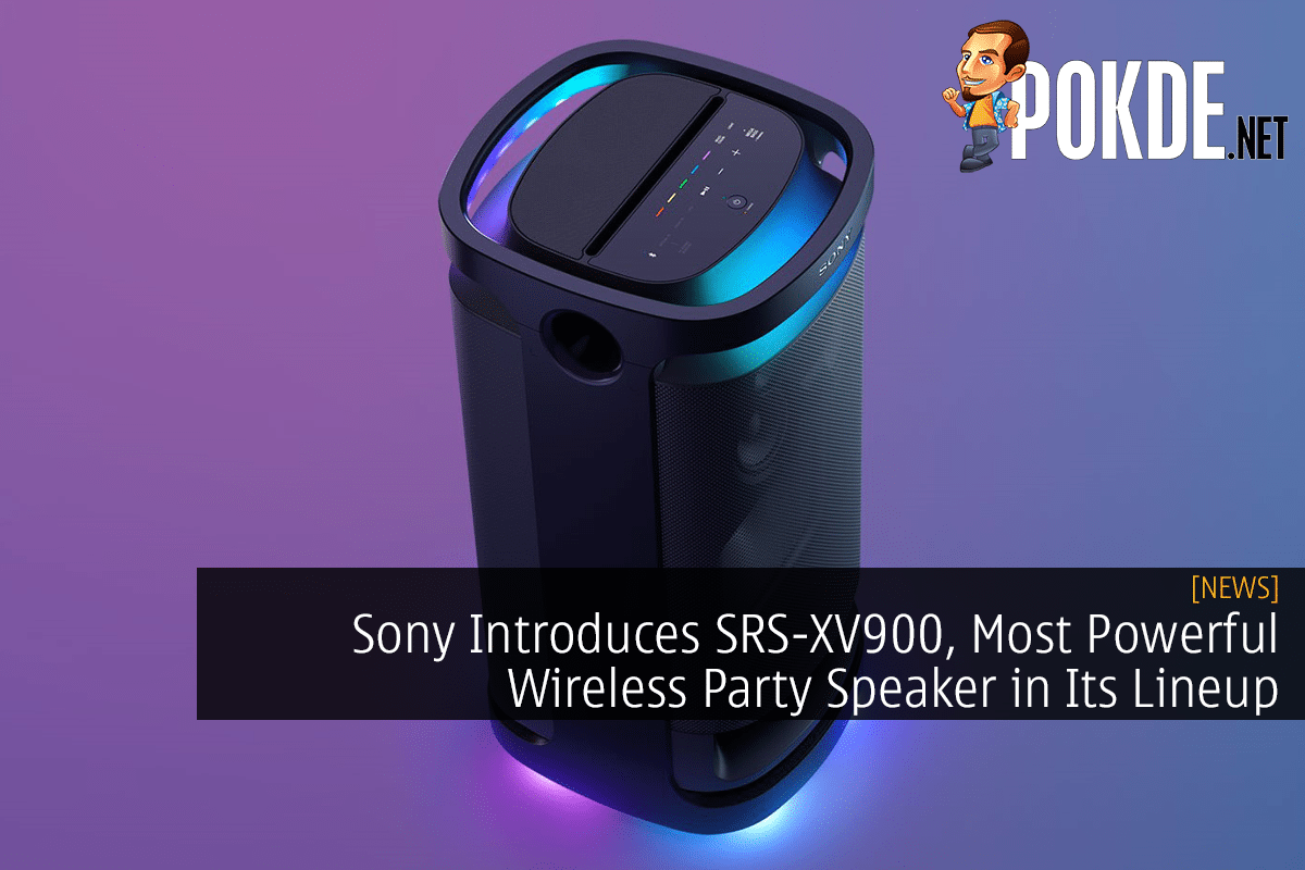 Sony Introduces Srs Xv900 Most Powerful Wireless Party Speaker In Its Lineup Trendradars