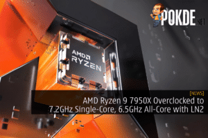 AMD Ryzen 9 7950X Overclocked to 7.2GHz Single-Core, 6.5GHz All-Core with LN2 28