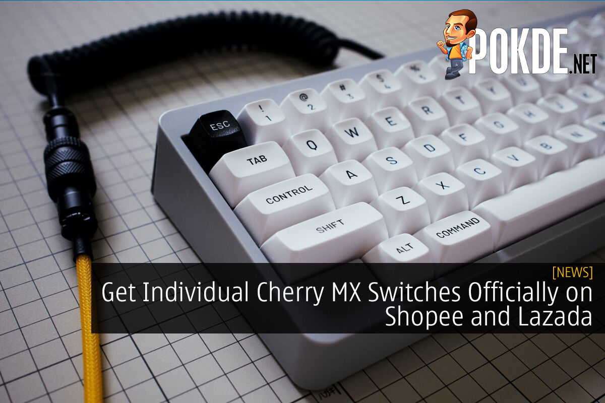 Get Individual Cherry MX Switches Officially on Shopee and Lazada