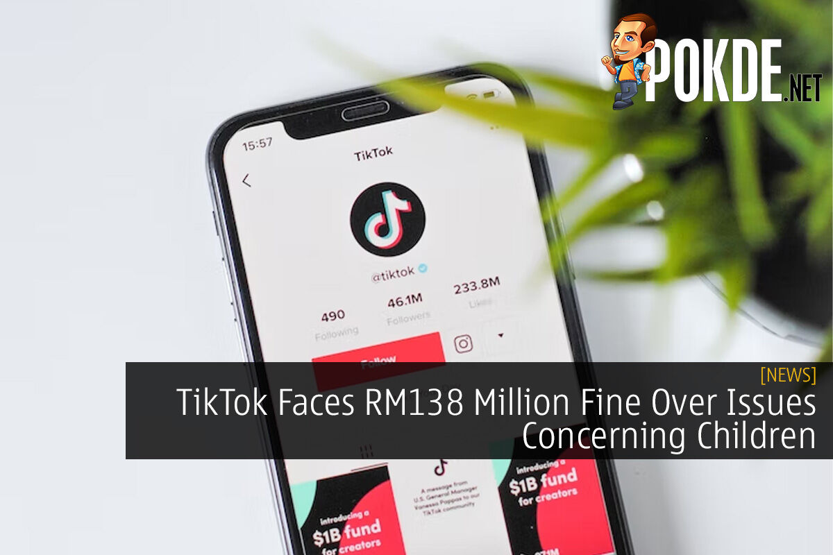 TikTok Faces RM138 Million Fine Over Issues Concerning Children