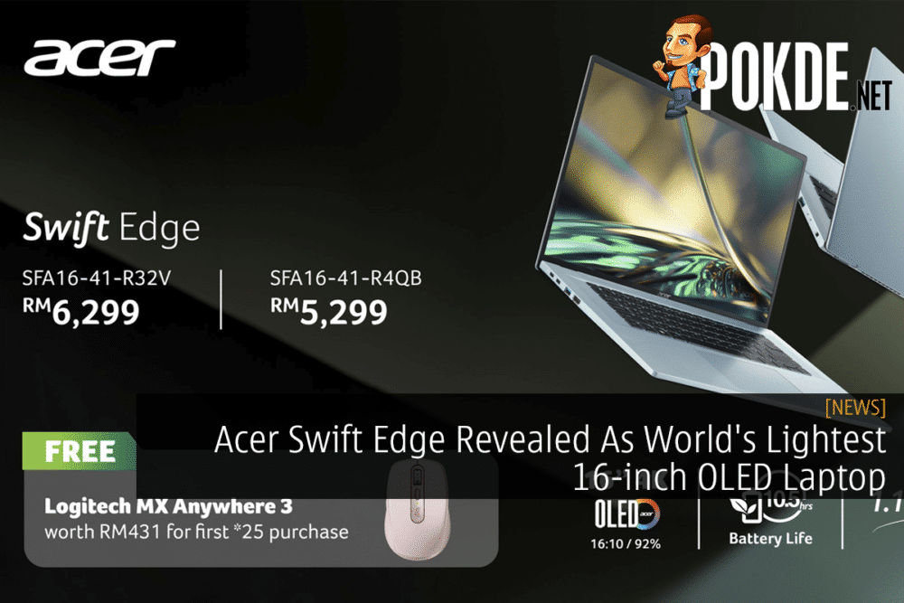 Acer Swift Edge Revealed As World's Lightest 16-inch OLED Laptop 31