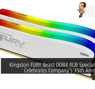 Kingston FURY Beast DDR4 RGB Special Edition Celebrates Company's 35th Anniversary 41