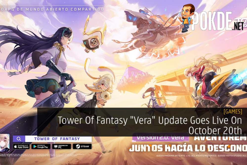 Tower Of Fantasy "Vera" Update Goes Live On October 20th 22