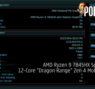 AMD Ryzen 9 7845HX Spotted - 12-Core "Dragon Range" Zen 4 Mobile CPU 40