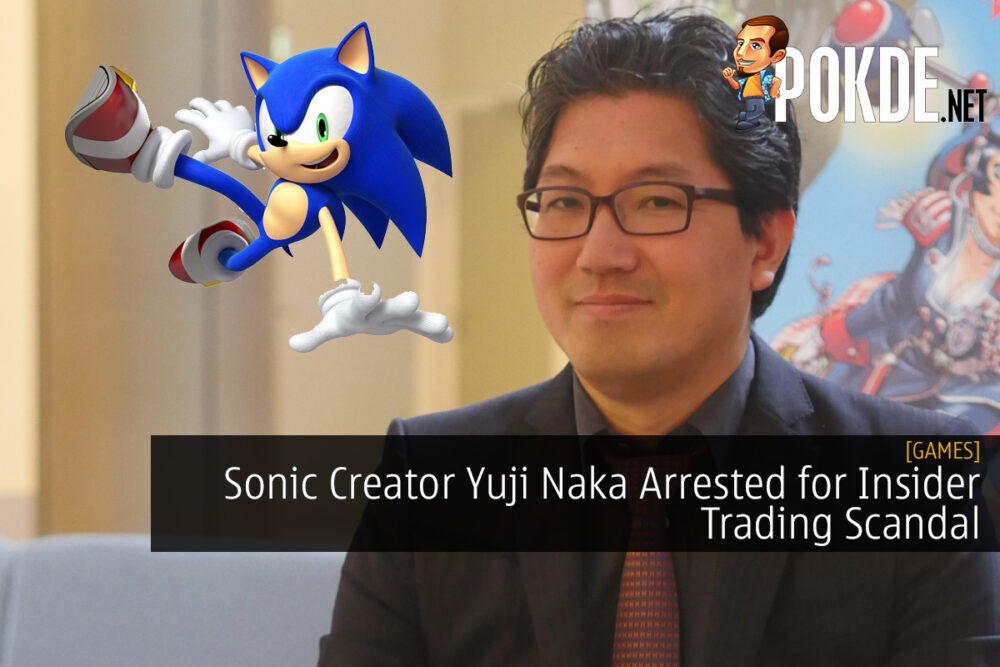 Sonic Creator Yuji Naka Arrested for Insider Trading Scandal