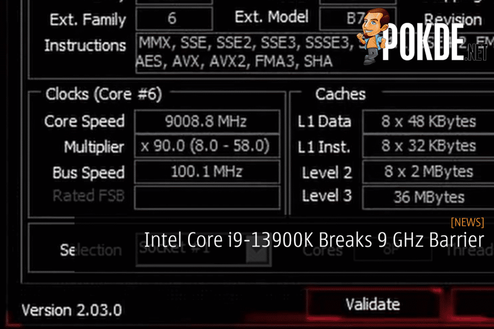 Intel Core i9-13900K Breaks 9 GHz Barrier 31