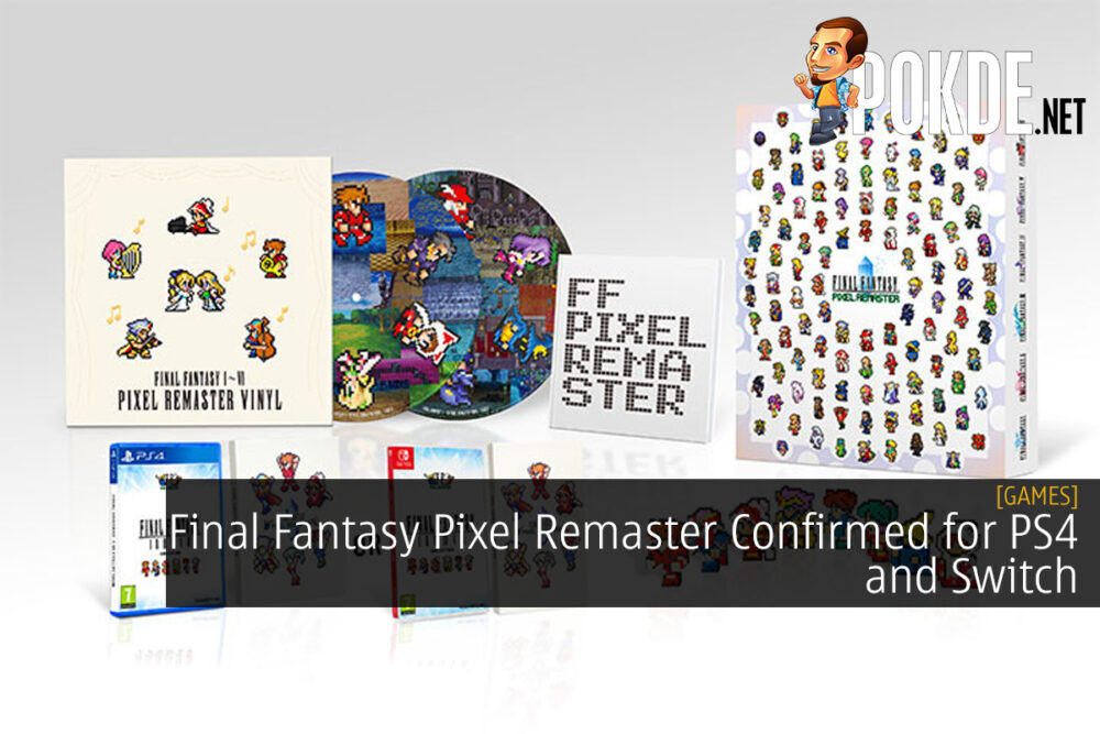 Final Fantasy Pixel Remaster Confirmed for PS4 and Switch