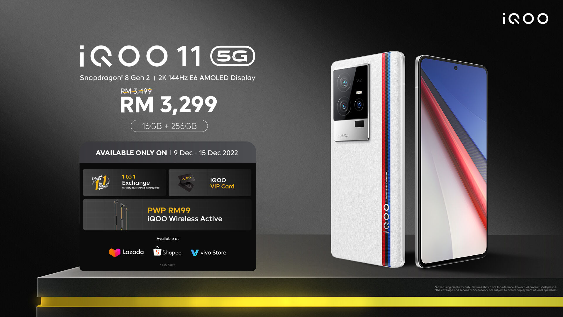 iQOO 11 5G Launched As Malaysia's First Snapdragon 8 Gen 2 Smartphone 30