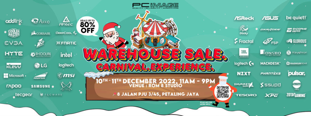 PC Gears As Low As RM18 At The PC Image Warehouse Sale Carnival Experience