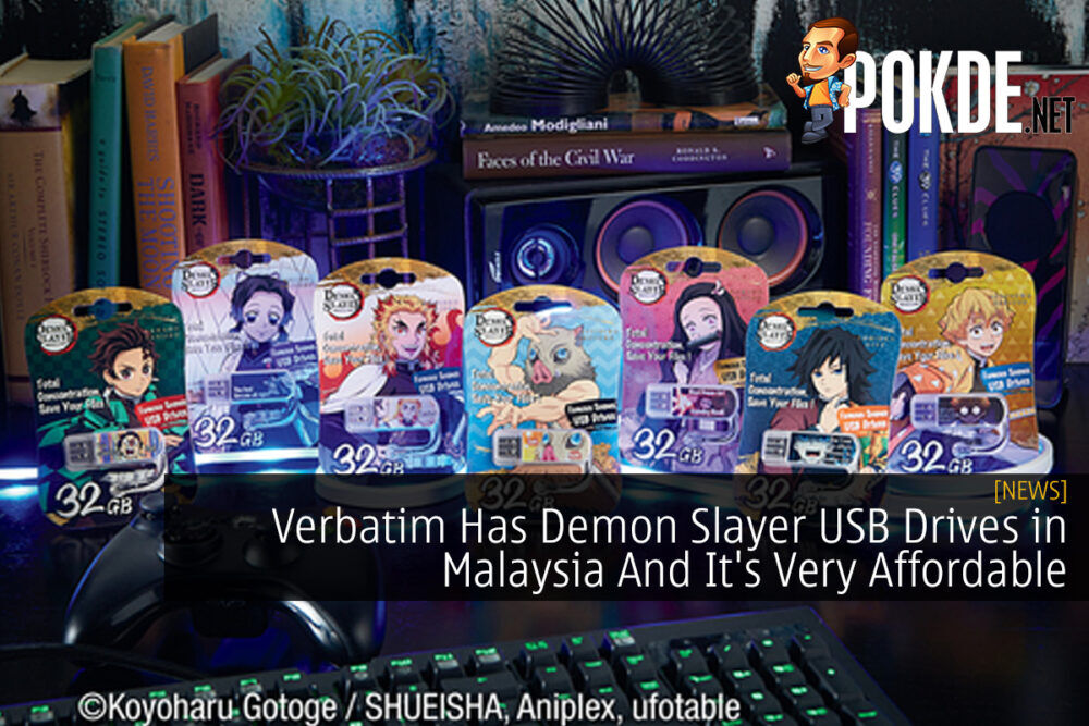 Verbatim Has Demon Slayer USB Drives in Malaysia And It's Very Affordable