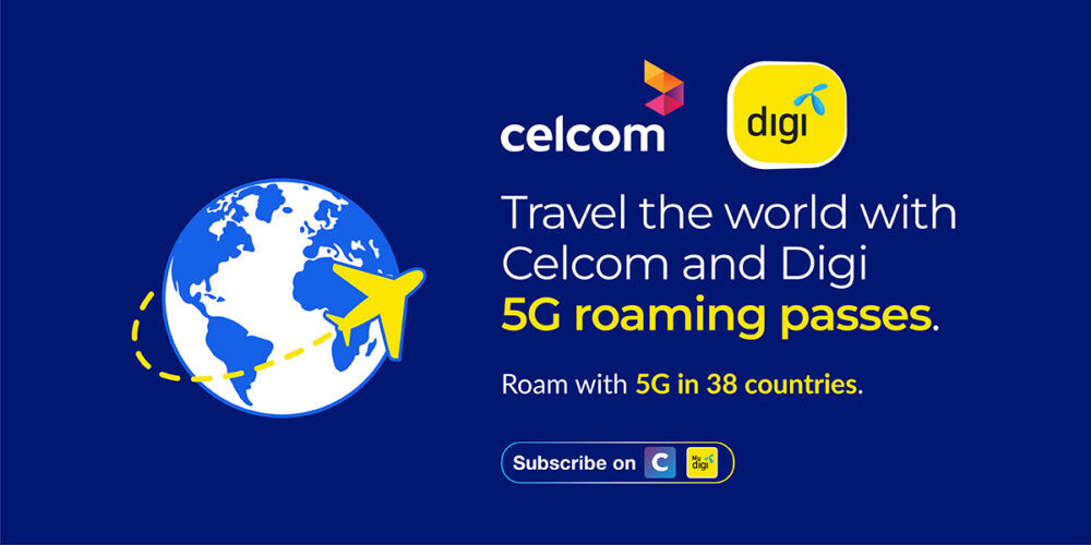 CelcomDigi's 5G Roaming Is Now Available In 30+ Countries 22