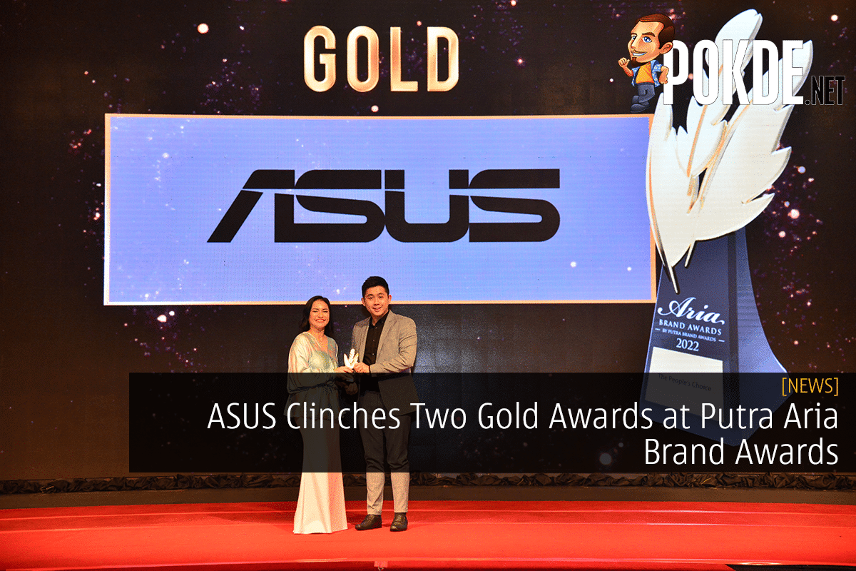 ASUS Clinches Two Gold Awards at Putra Aria Brand Awards 8