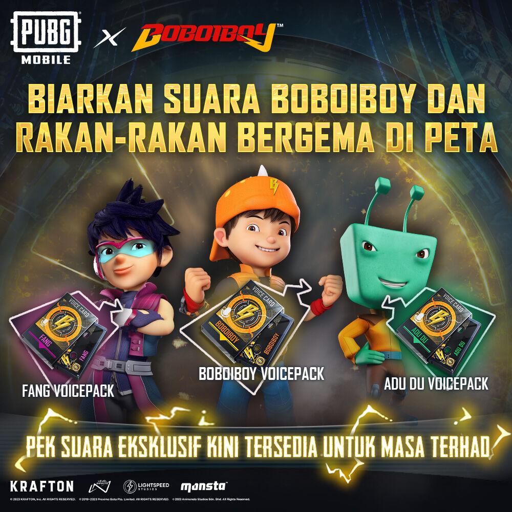 PUBG MOBILE Launches New In-Game Event in Collaboration with BoBoiBoy 30