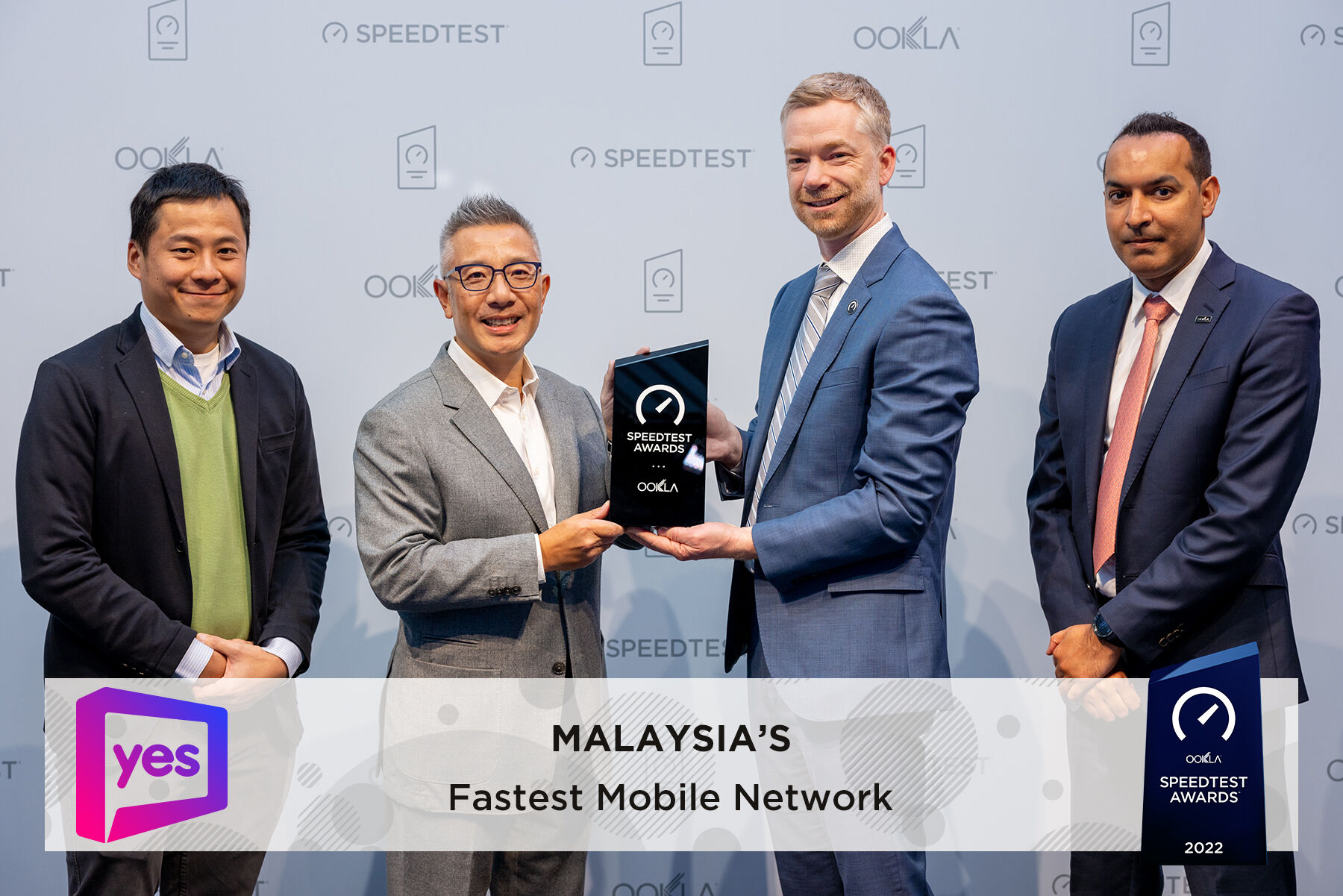 Yes 5G Crowned Ookla Speedtest Awards As Malaysia's Fastest Mobile Network 27