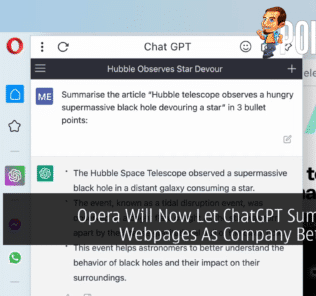Opera Will Now Let ChatGPT Summarize Webpages As Company Bets On AI 30