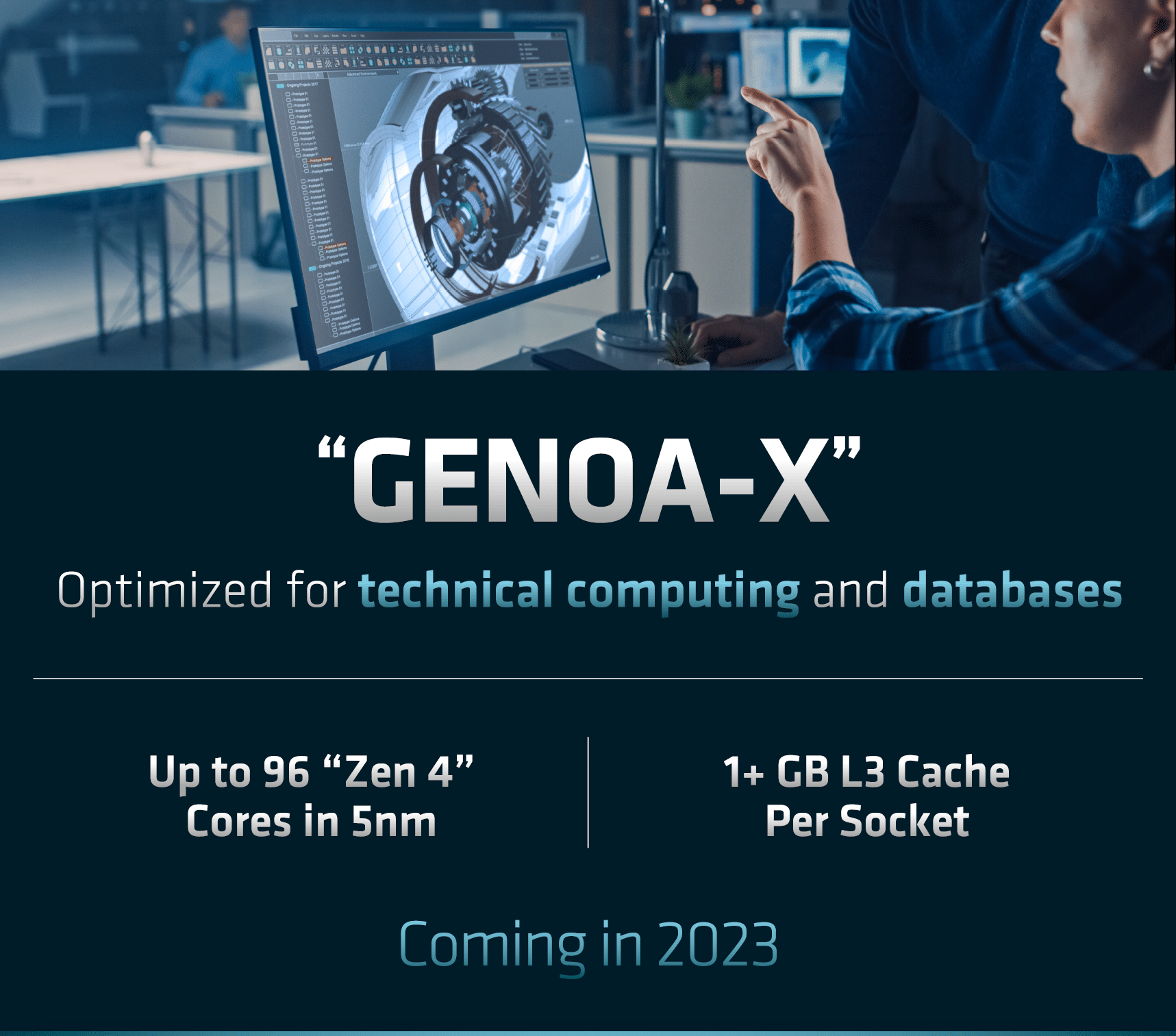 AMD EPYC Genoa-X To Feature Over 1GB of Cache With 3D V-Cache