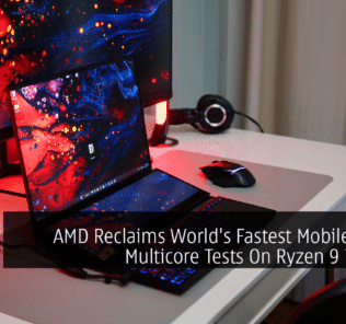 AMD Reclaims World's Fastest Mobile CPU In Multicore Tests On Ryzen 9 7945HX 72