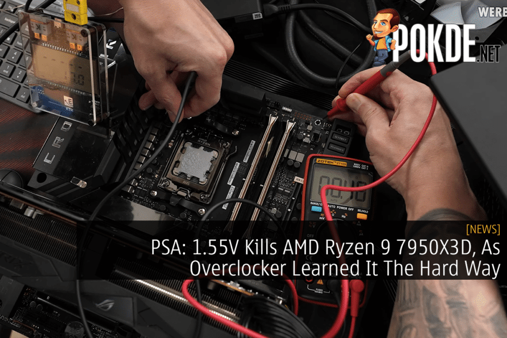 PSA: 1.55V Kills AMD Ryzen 9 7950X3D, As Overclocker Learned It The Hard Way 27