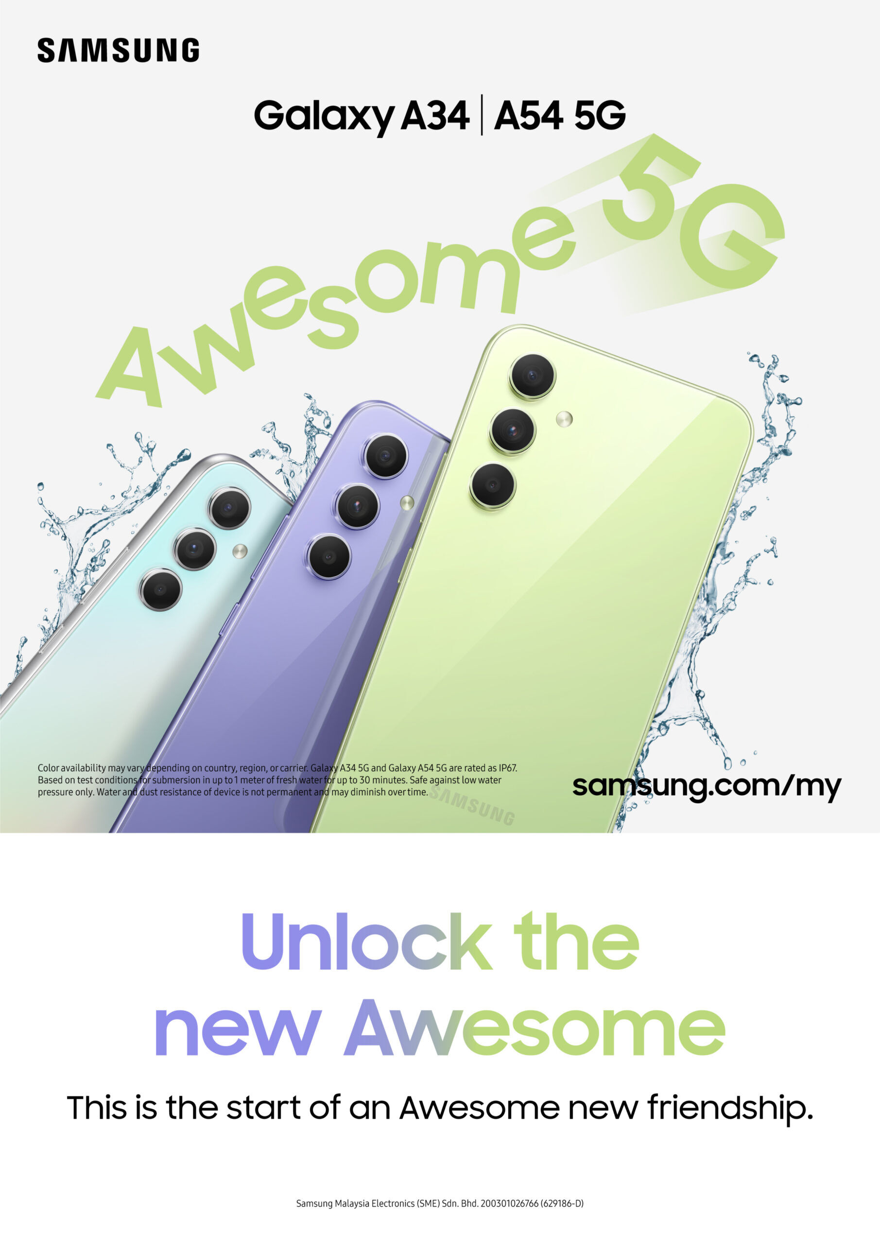 Samsung Introduces Galaxy A54 5G and Galaxy A34 5G, Coming Soon To Malaysia