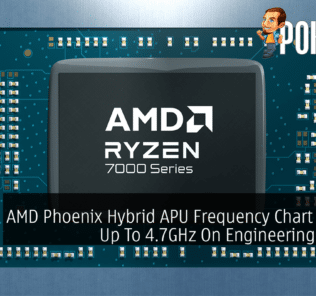 AMD Phoenix Hybrid APU Frequency Chart Plotted, Up To 4.7GHz On Engineering Sample 45