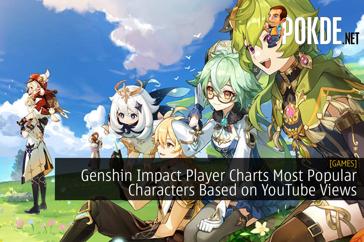 Genshin Impact Player Charts Most Popular Characters Based on YouTube Views