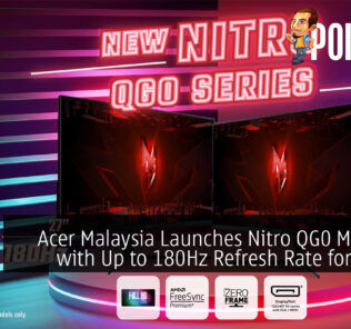 Acer Malaysia Launches Nitro QG0 Monitors with Up to 180Hz Refresh Rate for Casual Gamers 32