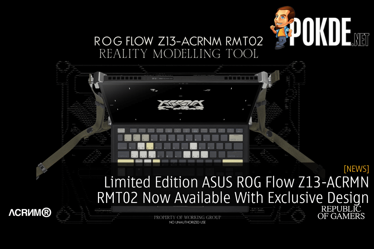 Limited Edition ASUS ROG Flow Z13-ACRMN RMT02 Now Available With Exclusive Design 8