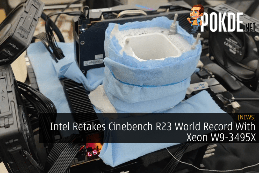 Intel Retakes Cinebench R23 World Record With Xeon W9-3495X 27