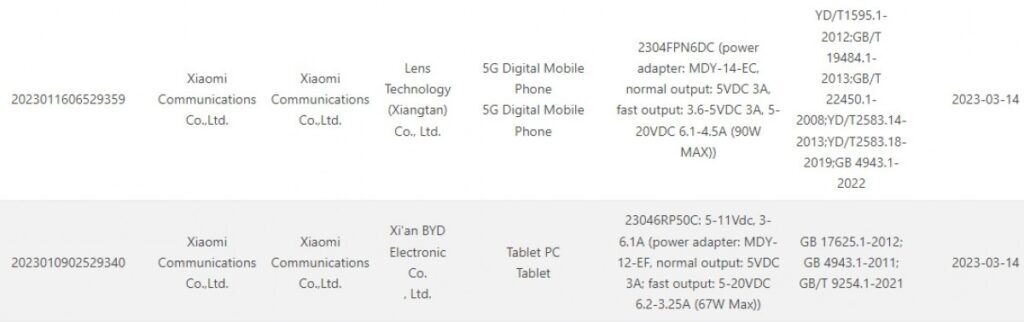 Xiaomi 13 Ultra 90W Charging Gets 3C Certification