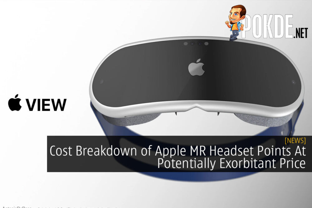 Cost Breakdown of Apple Mixed Reality Headset Points At Potentially Exorbitant Price