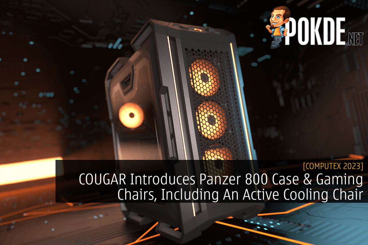 COUGAR Introduces Panzer 800 Case & Gaming Chairs, Including An Active Cooling Chair 10