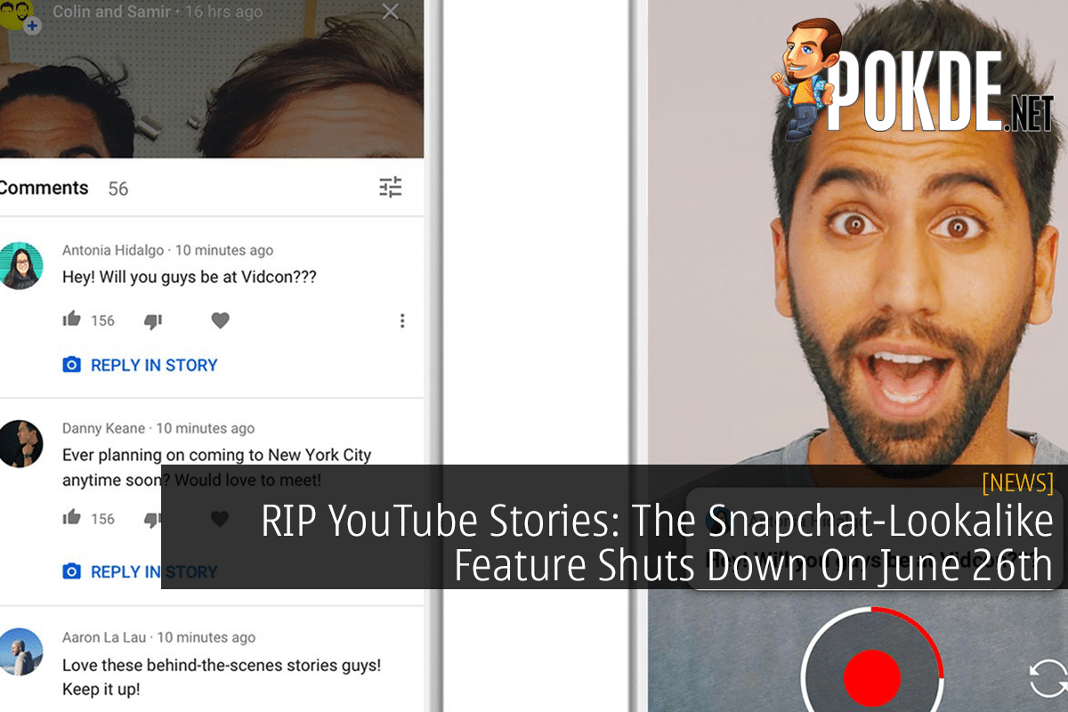 RIP YouTube Stories: The Snapchat-Lookalike Feature Shuts Down On June 26th 10