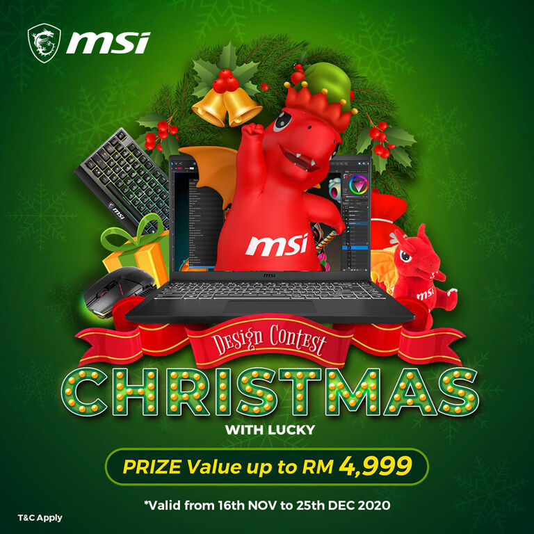 Get Creative With MSI's Christmas Lucky Design Competition To Win Big - 17