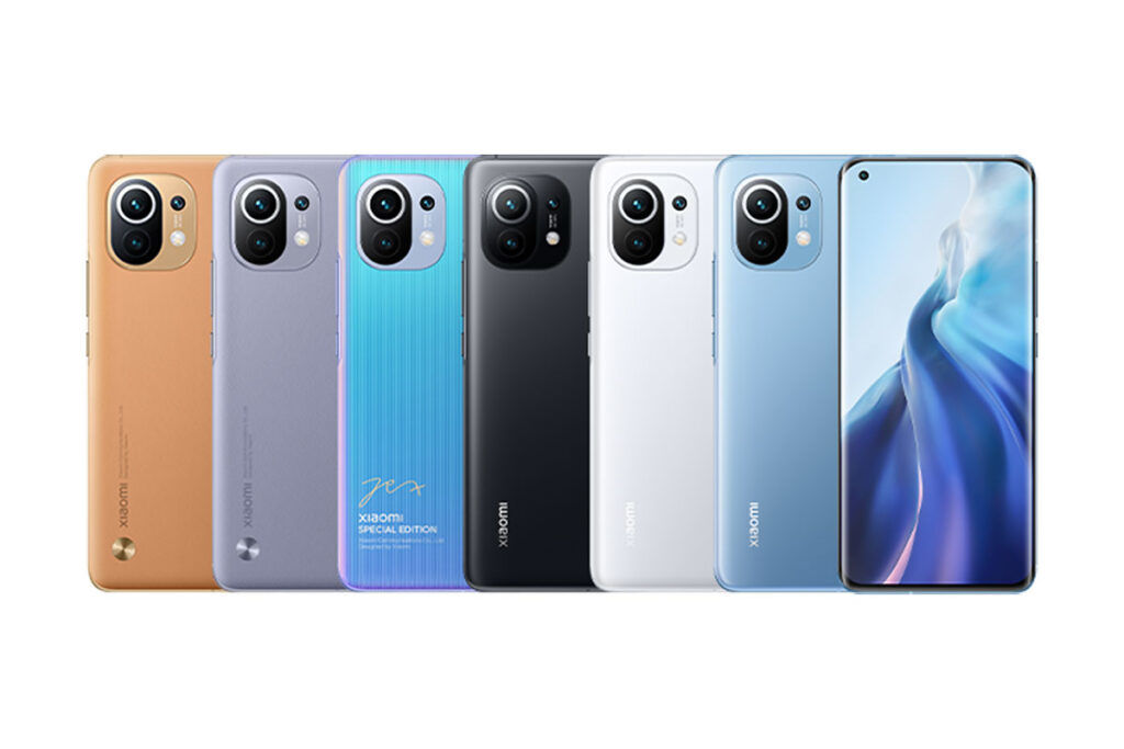 Xiaomi Mi 11 colors