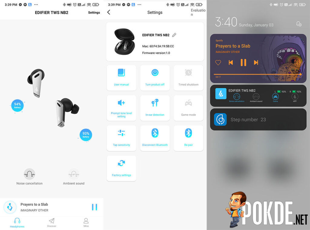 Edifier TWS NB2 review Edifier Connect